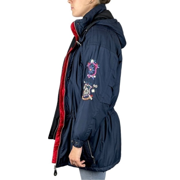 OBERMEYER AUSTIN EMBROIDERED FLORAL SNOWFLAKE WINTER SNOW SKI JACKET - Picture 3 of 16